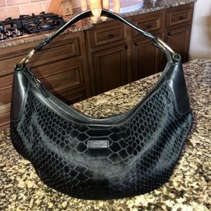 Gucci Vintage Pony Hair Hobo Bag